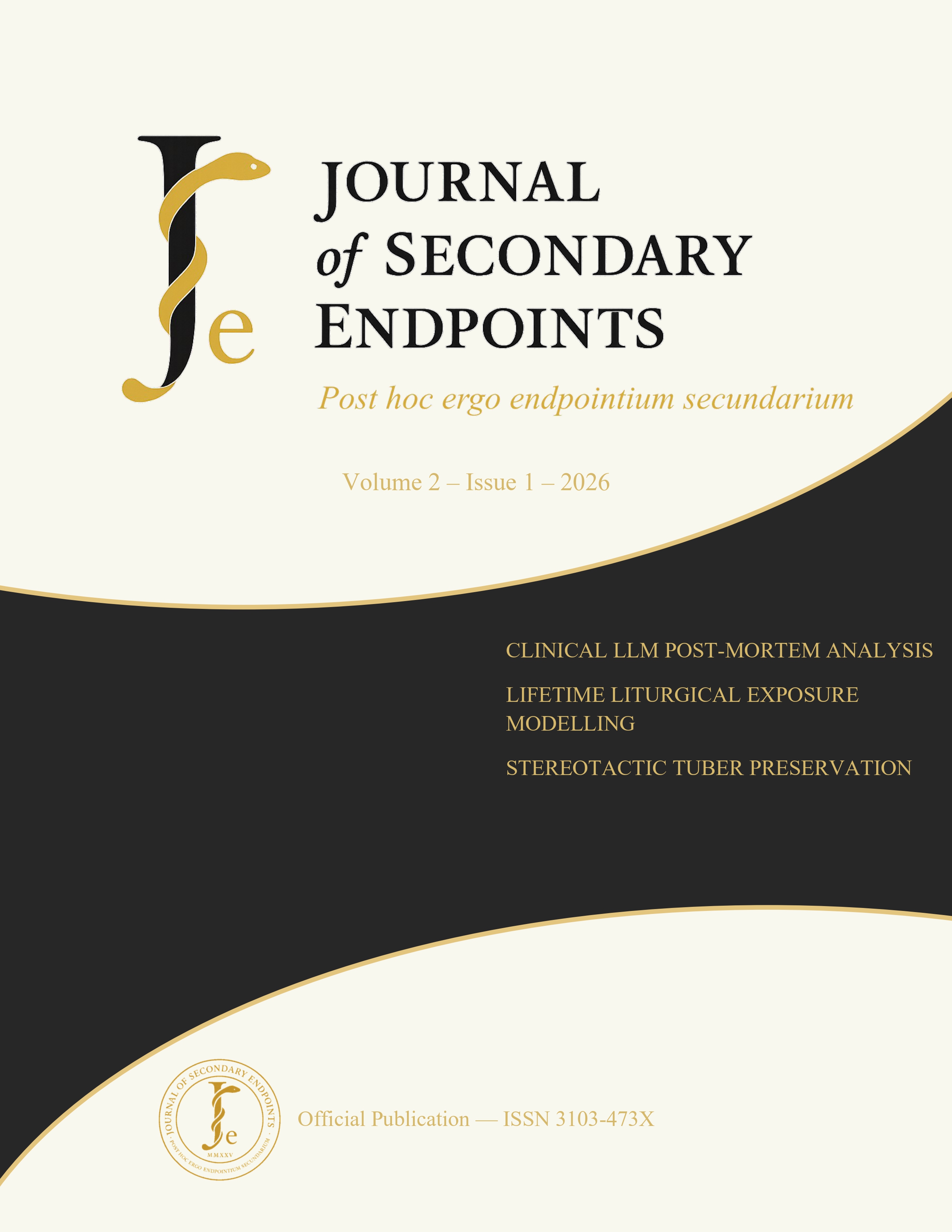 Journal of Secondary Endpoints, Volume 2, Issue 1 cover
